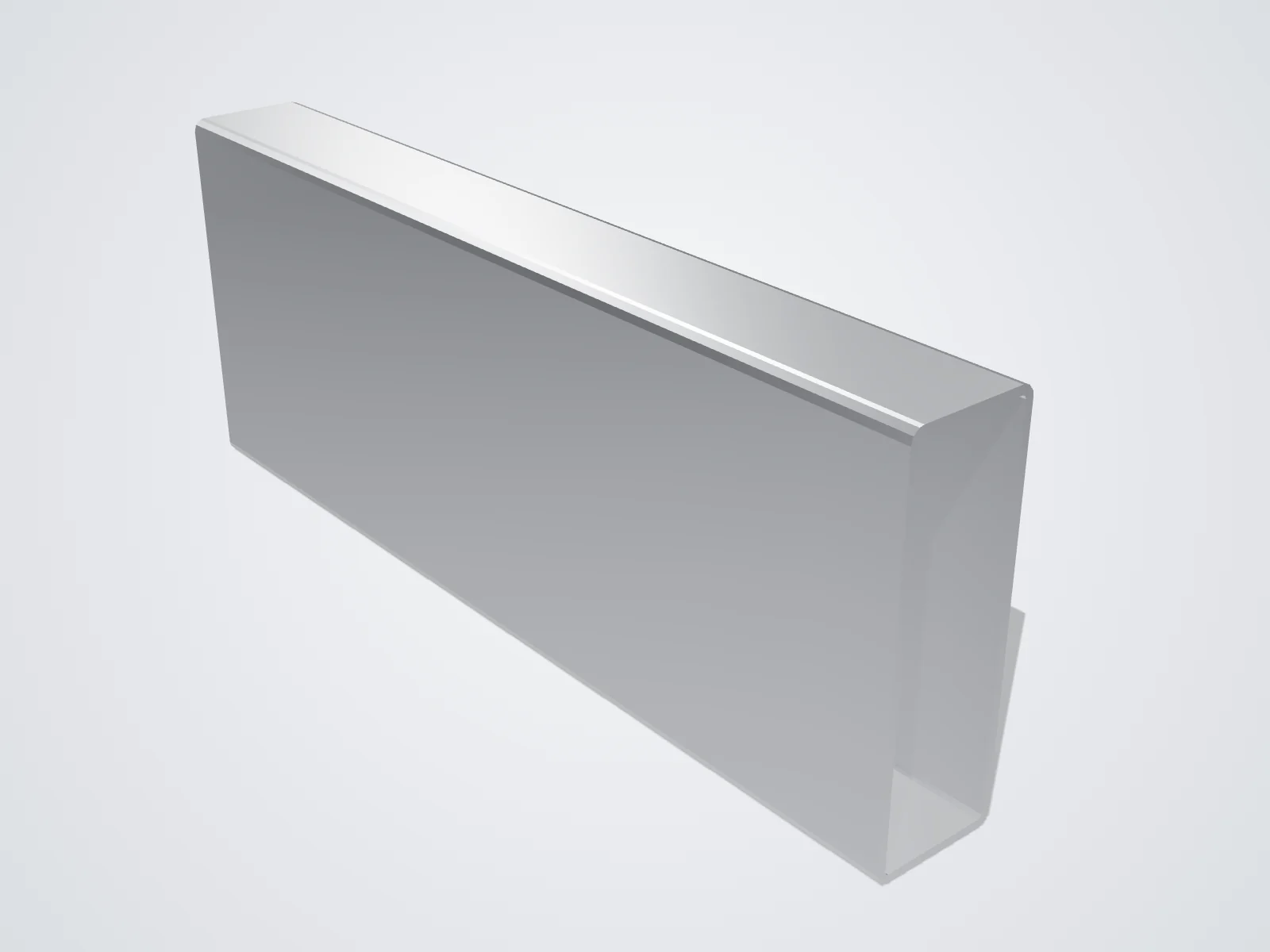 Hộp nhôm chữ nhật 20×60×1.3 (H2060)